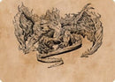 Miirym, Sentinel Wyrm Art Card [Commander Legends: Battle for Baldur's Gate Art Series]