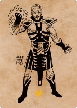 Jon Irenicus, Shattered One Art Card (67) (Gold-Stamped) [Commander Legends: Battle for Baldur's Gate Art Series]
