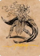Livaan, Cultist of Tiamat Art Card (Gold-Stamped Signature) [Commander Legends: Battle for Baldur's Gate Art Series]