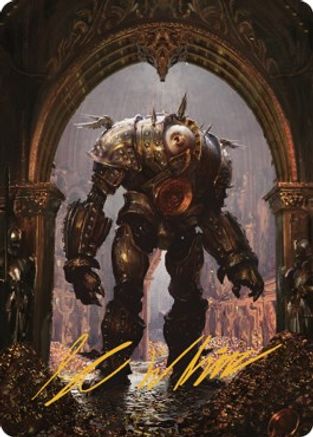Marut Art Card (Gold-Stamped Signature) [Commander Legends: Battle for Baldur's Gate Art Series]