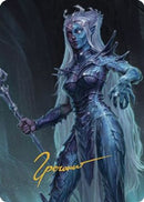 Mocking Doppelganger Art Card (Gold-Stamped Signature) [Commander Legends: Battle for Baldur's Gate Art Series]