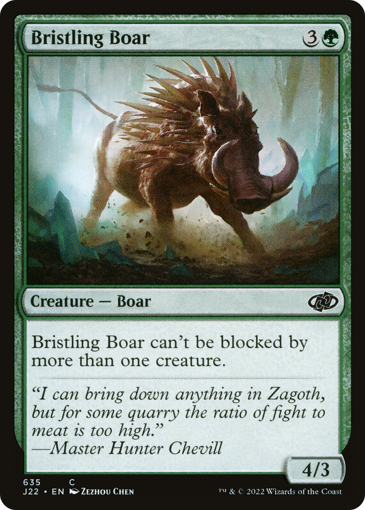 Bristling Boar - Jumpstart 2022