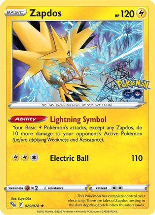 Zapdos 029 [Pokemon GO]