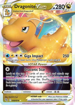 Dragonite VSTAR 050 [Pokemon GO]  - Holofoil
