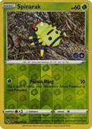 Spinarak (Peelable Ditto) 006 [Pokemon GO]  - Reverse Holofoil