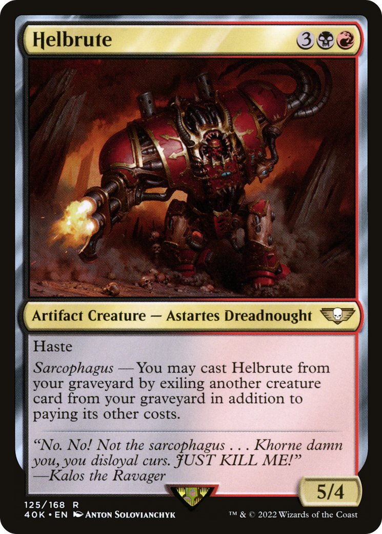 Helbrute [Warhammer 40,000 Commander]