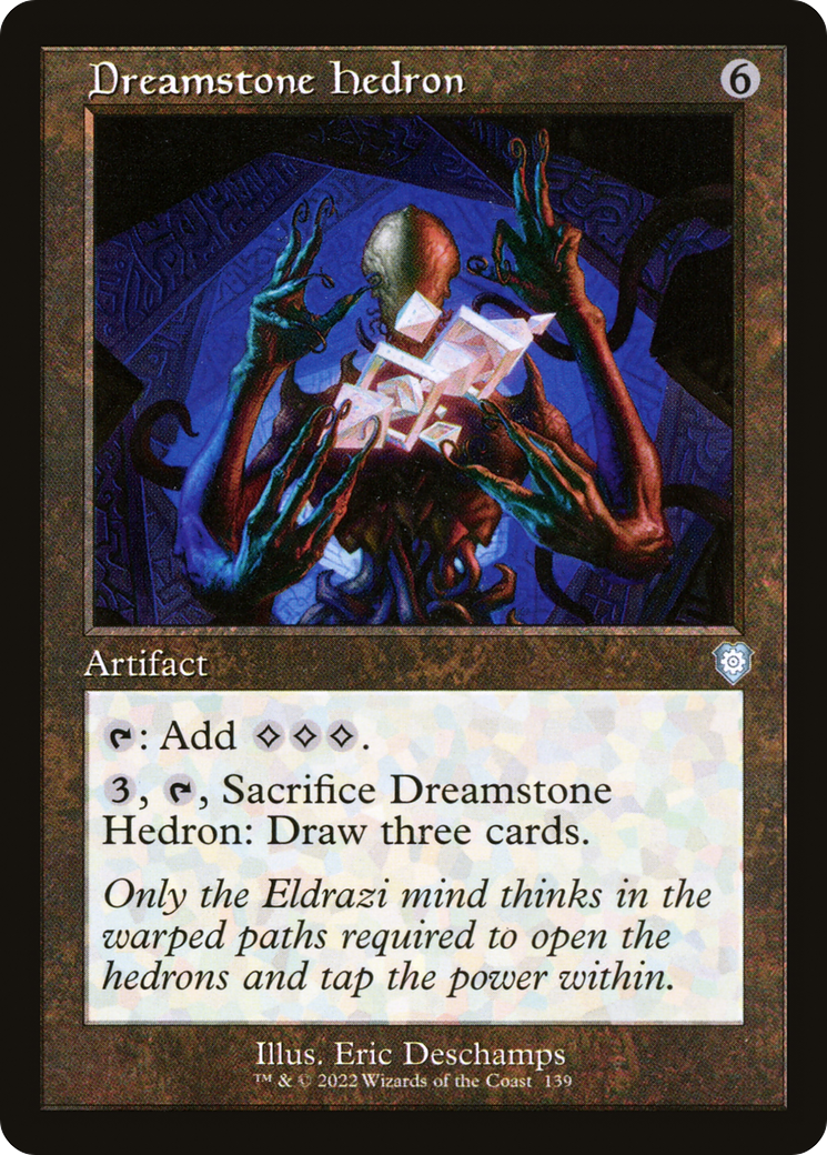 Dreamstone Hedron (Retro Frame) [The Brothers' War Commander]