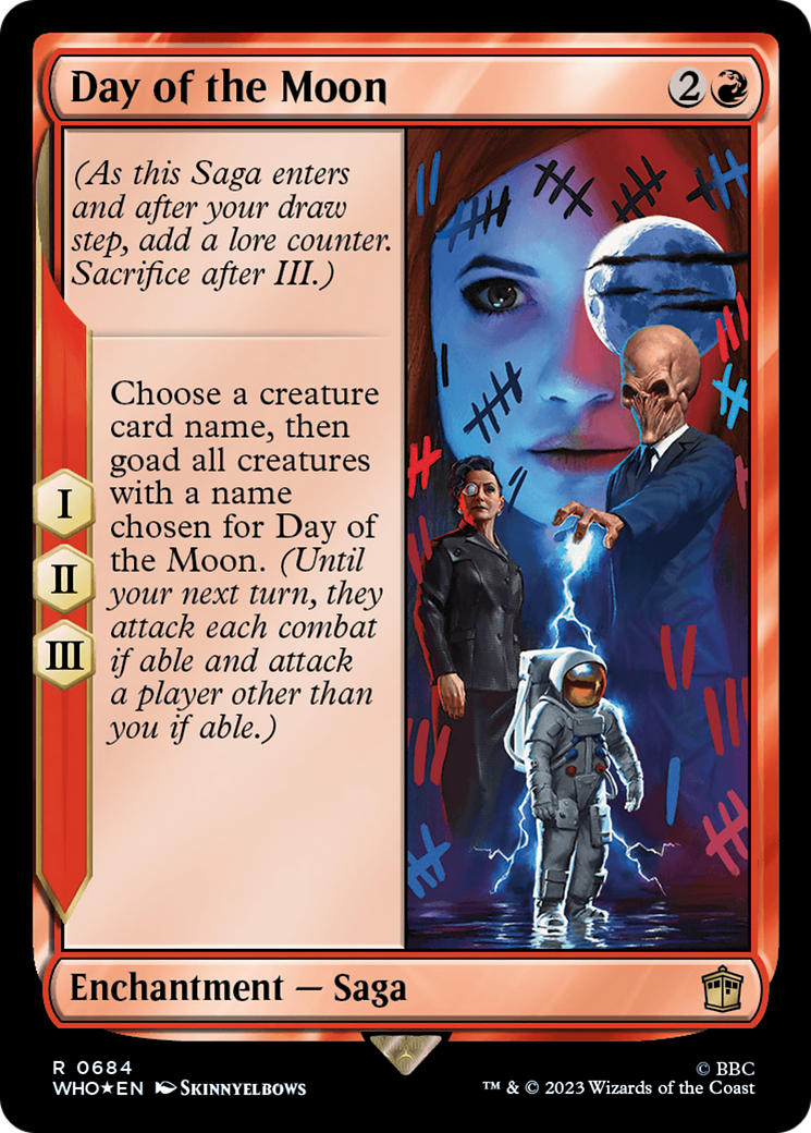 Day of the Moon (Surge Foil) - Doctor Who Foil