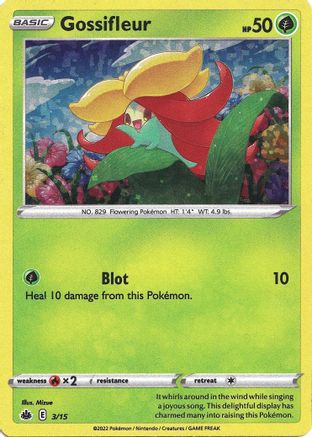 Gossifleur 003/15 [McDonalds Promos 2022]  - Holofoil