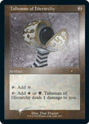 Talisman of Hierarchy (Retro Frame) (Foil Etched) [Secret Lair Drop Series] Foil