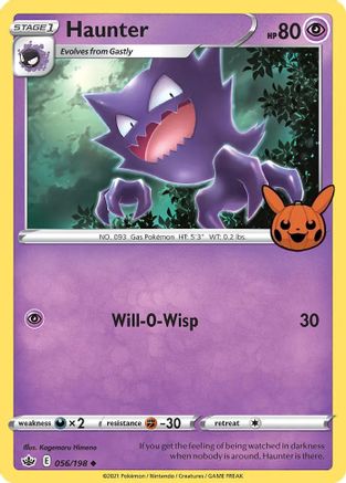 Haunter - 56/198 [Trick or Trade BOOster Bundle]