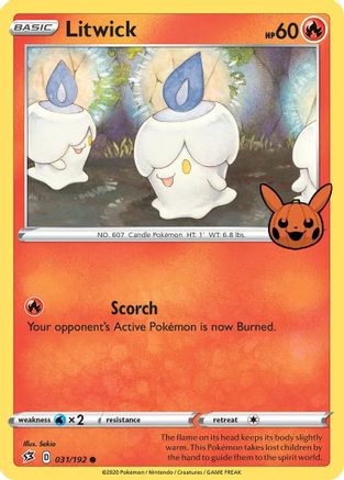 Litwick - 31/192 [Trick or Trade BOOster Bundle]