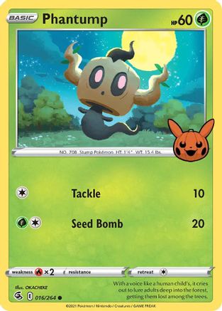 Phantump - 16/264 [Trick or Trade BOOster Bundle]