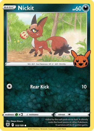 Nickit - 103/189 [Trick or Trade BOOster Bundle]