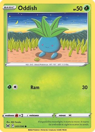 Oddish - 1/196 [SWSH11: Lost Origin]