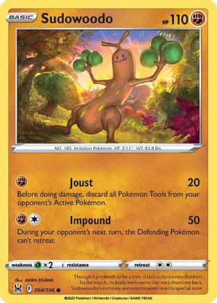 Sudowoodo - 94/196 [SWSH11: Lost Origin]