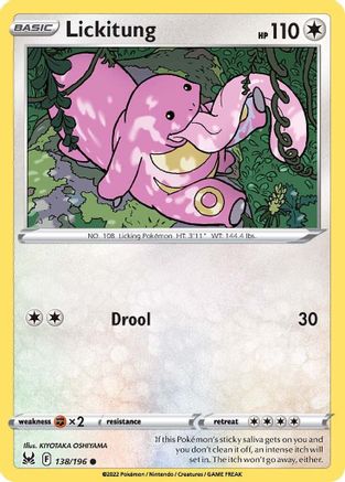Lickitung - 138/196 [SWSH11: Lost Origin]
