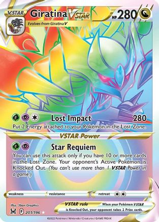 Giratina VSTAR - 201/196 (Secret) [SWSH11: Lost Origin] - Holofoil