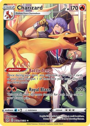 Charizard - TG03 [SWSH11: Lost Origin Trainer Gallery] - Holofoil