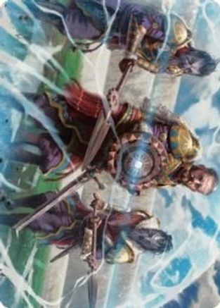Argivian Phalanx Art Card [Dominaria United Art Series]