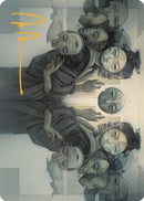 Vesuvan Duplimancy Art Card (Gold-Stamped Signature) [Dominaria United Art Series]