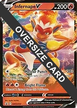 Infernape V - SWSH252 - SWS252 [Jumbo Cards] - Holofoil