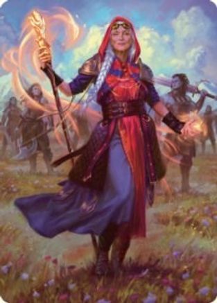Jaya, Fiery Negotiator Art Card 1 [Dominaria United Art Series]
