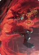 Twinferno Art Card [Dominaria United Art Series]