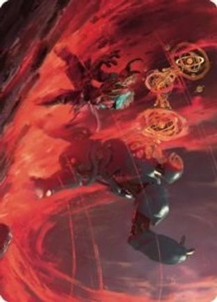 Twinferno Art Card [Dominaria United Art Series]