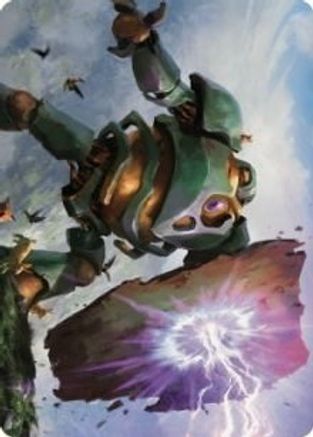 Walking Bulwark Art Card [Dominaria United Art Series]
