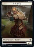 Soldier // Badger Double-Sided Token [Dominaria United Tokens]