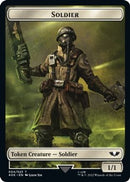 Soldier (004) // Arco-Flagellant Double-Sided Token (Surge Foil) [Warhammer 40,000 Tokens]