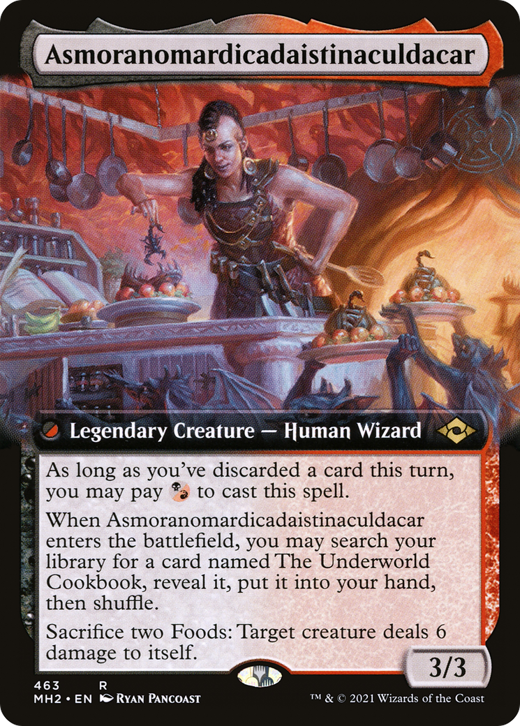 Asmoranomardicadaistinaculdacar (Extended Art) - Modern Horizons 2: (Extended Art)