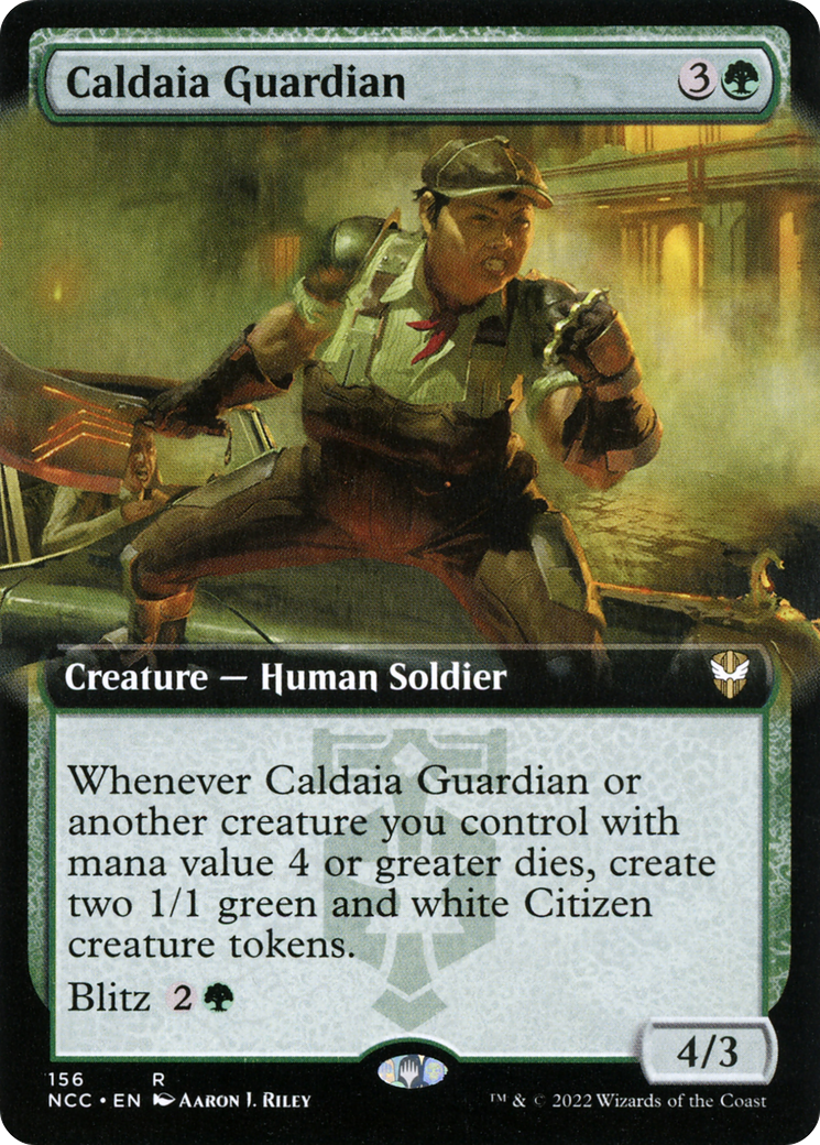 Caldaia Guardian (Extended Art) - New Capenna Commander: (Extended Art)