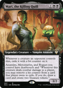 Mari, the Killing Quill (Extended Art) - [New Capenna Commander]: (Extended Art)
