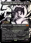 Skithiryx, the Blight Dragon (Serial Numbered) - [Multiverse Legends]: (Showcase) (Borderless) Foil