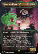 Slimer and Stay Puft - Yargle and Multani (Rainbow Foil) [Secret Lair Drop] / Slimer and Stay Puft (Borderless) Foil