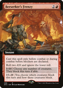 Berserker's Frenzy (Extended Art) [Dungeons & Dragons: Adventures in the Forgotten Realms Commander]