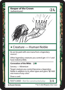 Keeper of the Crown (adventurer) [Mystery Booster 2]