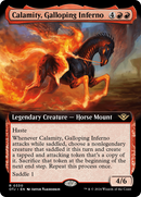 Calamity, Galloping Inferno (Extended Art) - Outlaws of Thunder Junction: (Extended Art)