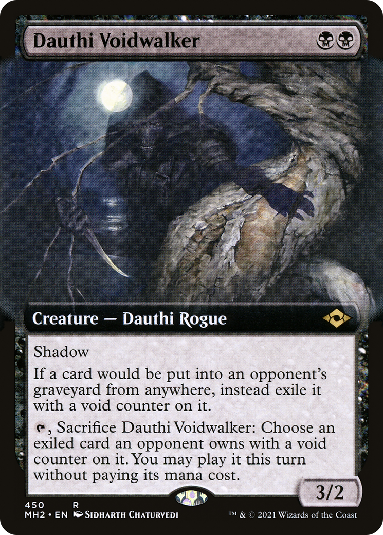 Dauthi Voidwalker (Extended Art): (Extended Art) [Modern Horizons 2]