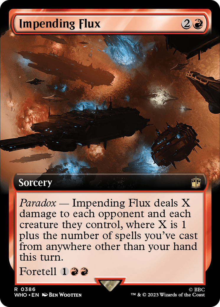 Impending Flux (Extended Art): (Extended Art) [Doctor Who]