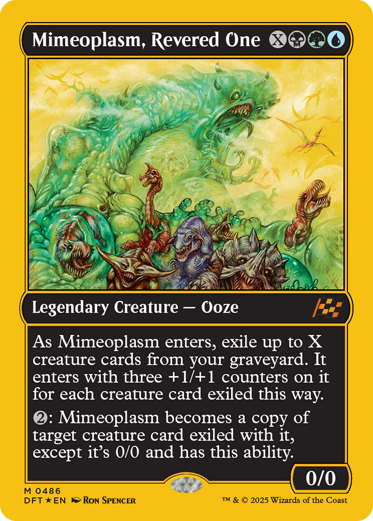 Mimeoplasm, Revered One (First-Place Foil) - [Aetherdrift] Foil