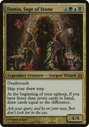 Damia, Sage of Stone (Commander) [Commander 2011 Oversized] Foil