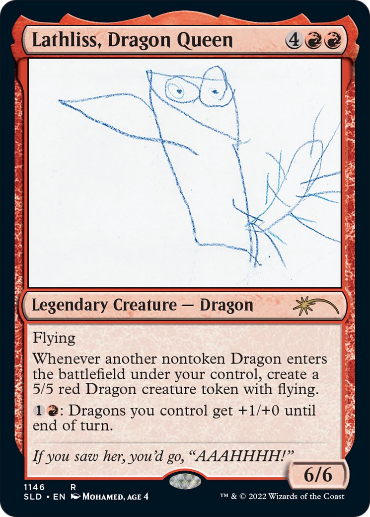 Lathliss, Dragon Queen (1146) [Secret Lair Drop]