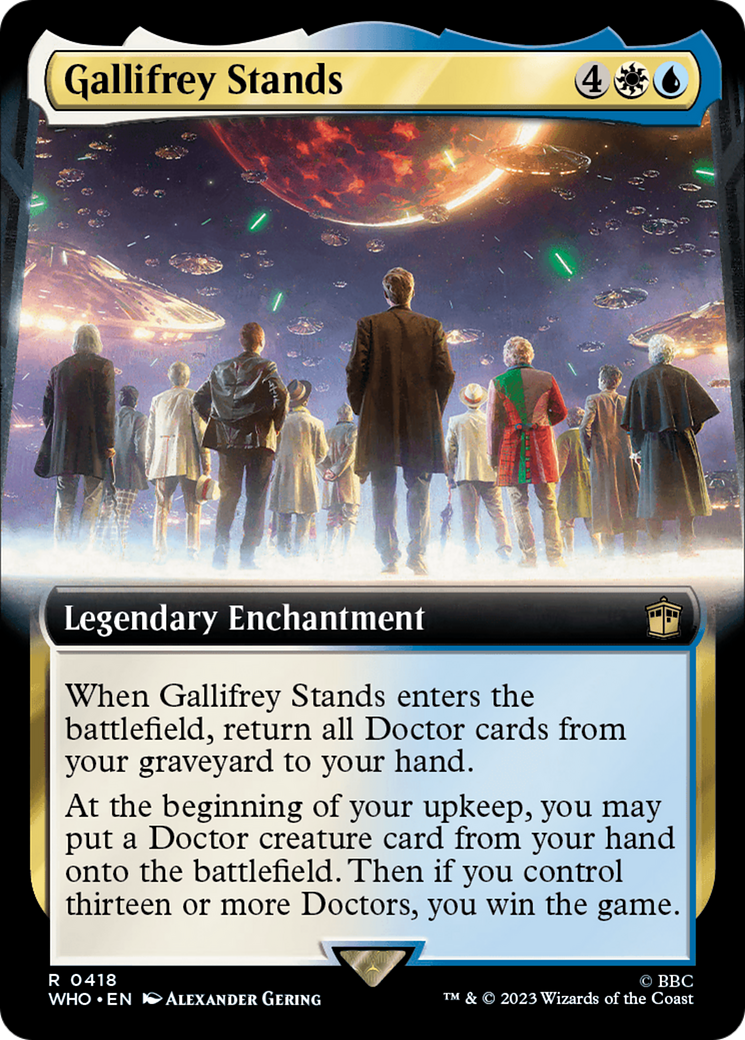 Gallifrey Stands (Extended Art): (Extended Art) [Doctor Who]