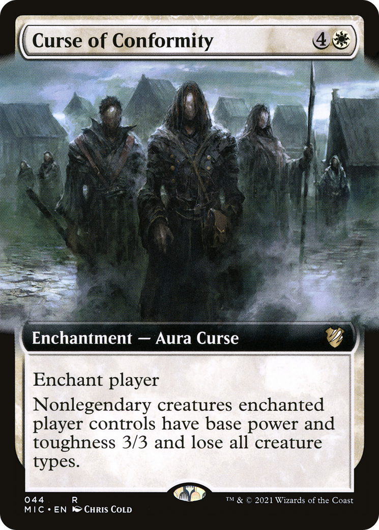 Curse of Conformity (Extended Art): (Extended Art) [Midnight Hunt Commander]