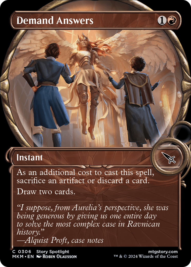 Demand Answers (Showcase) - Murders at Karlov Manor: (Showcase)