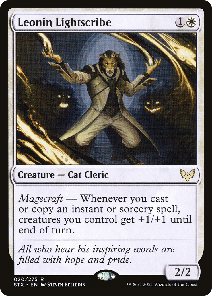 Leonin Lightscribe - [Strixhaven: School of Mages]