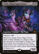Nashi, Moon Sage's Scion (Extended Art): (Extended Art) [Kamigawa: Neon Dynasty]